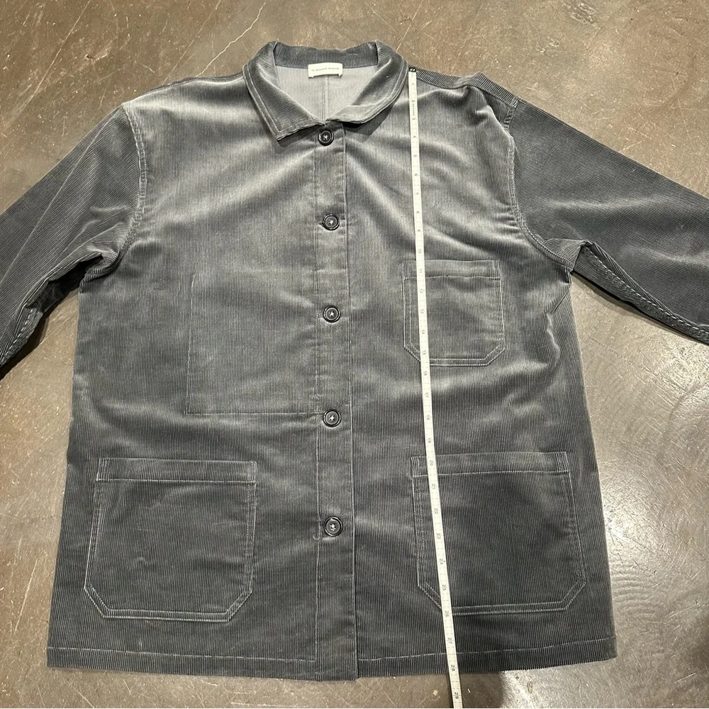 La Garconne Moderne - Women’s Corduroy Utility Work Chore Coat Jacket - Size L